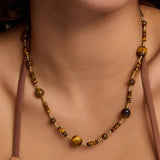 Tiger Eye Teardrop necklace