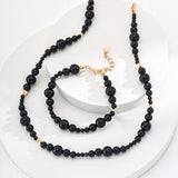 Black Agate Power Necklace