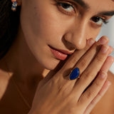 Starry Night Lapis Lazuli Ring