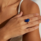 Starry Night Lapis Lazuli Ring