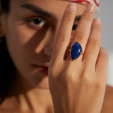 Starry Night Lapis Lazuli Ring