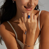 Starry Night Lapis Lazuli Ring