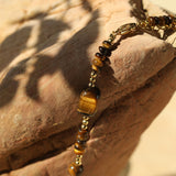 Tiger Eye Teardrop necklace