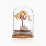 Wealth Gathering: Citrine Crystal Tree