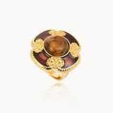 Eternal Amber Tiger Eye Ring