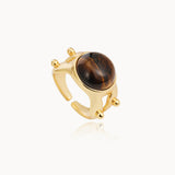 Tiger's Eye Guardian Ring