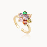 7 Chakra Blossom Ring