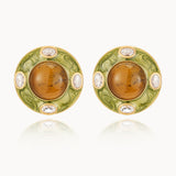 Tiger Eye Oasis Studs