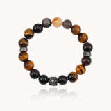 Sacred Tiger’s Eye Trio Bracelet