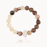 Earth symphony nature crystal energy bracelet