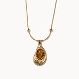 Tiger Eye Brave Necklace